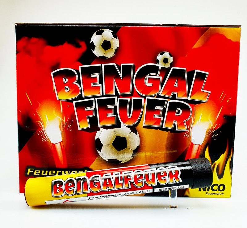 Bengalfeuer Nico mit Farbwechsel