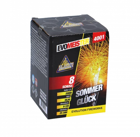 Sommerglück, 8 Schuss Batterie